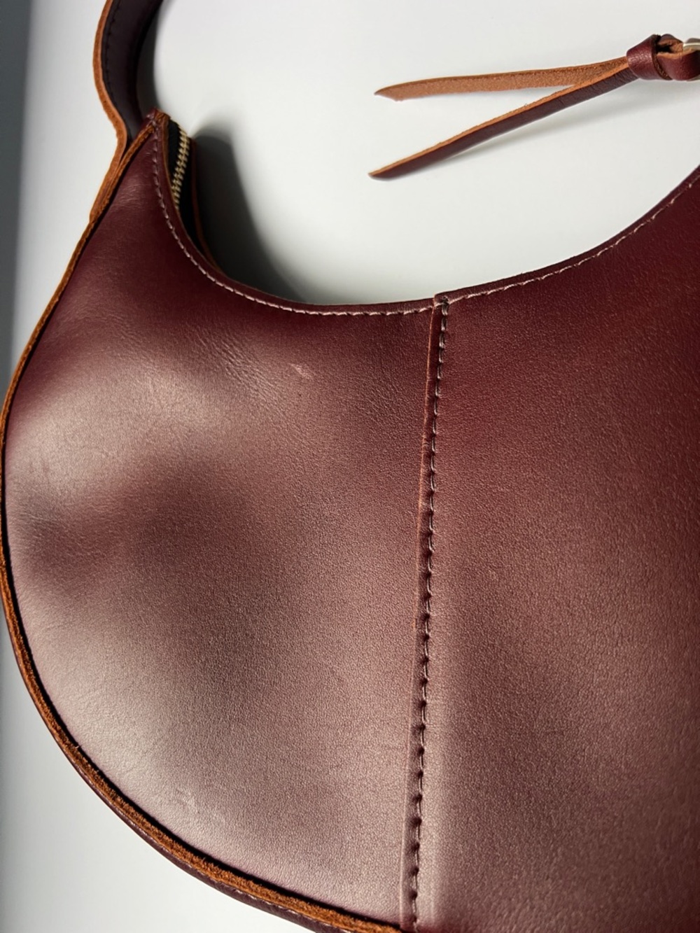 NWT Portland Leather Classic Nora in Cognac - Picture 4 of 16